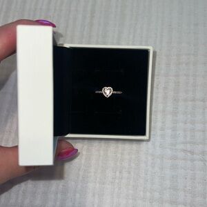 [ Pandora Elevated Heart Ring ]